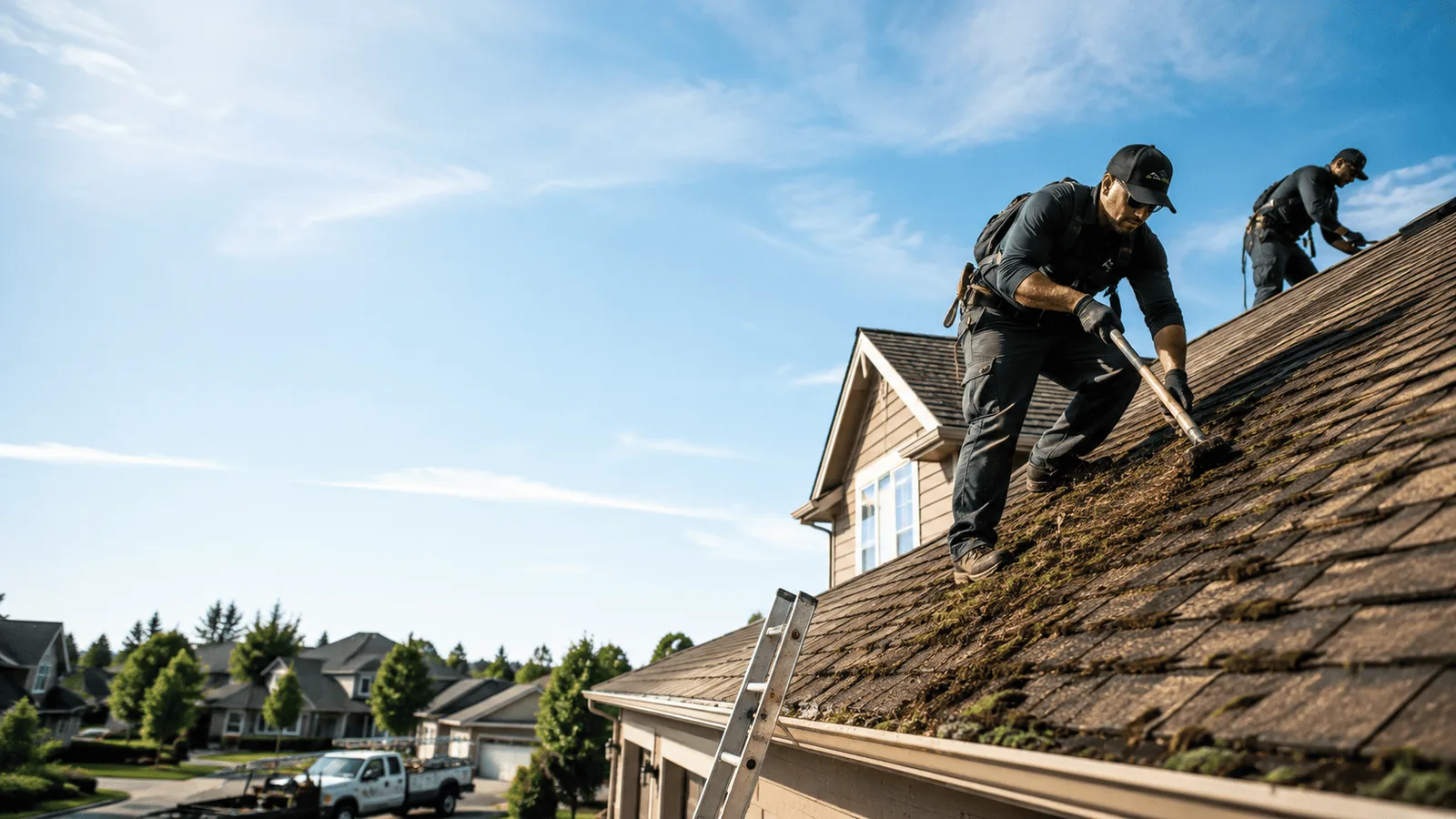 Roof Moss Removal in Frenchtown, NJ near me